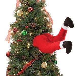 Santa Legs Christmas Tree Decoration